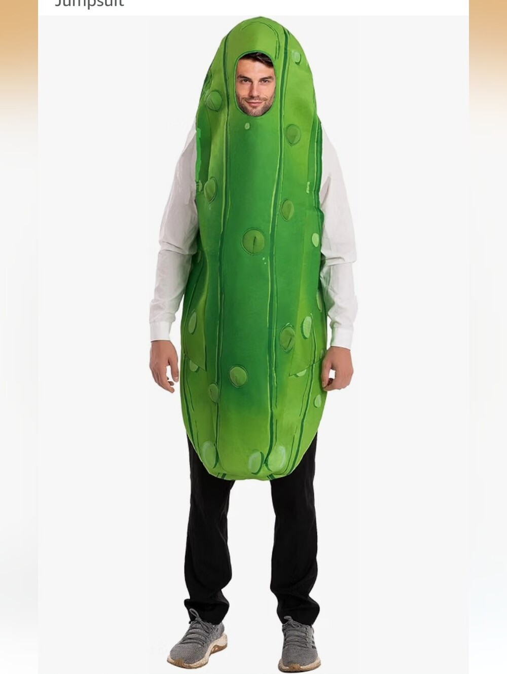 NIP Spooktacular Creations Pickle Costume Size XL